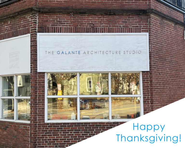 Happy Thanksgiving From The Galante Architecture Studio