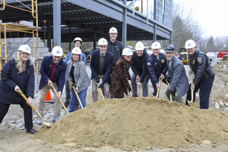 “Plans to Progress” Ceremony Held for Exeter’s New Combined Public Safety Building